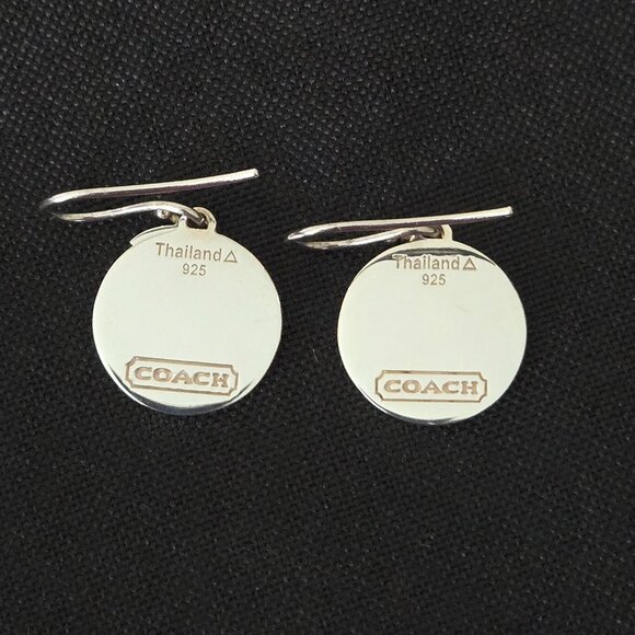 Coach Earrings - Silver - Picture 2 of 3